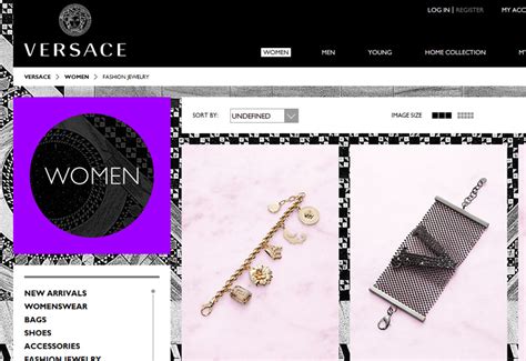 versace website|versace official online.